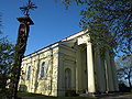 Mielagėnai Katholische Kirche Johannes des Täufers, erbaut von 1779 bis 1790