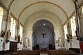 Vue de l'intérieur de l'église.