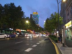 Jiefang Road in Shangcheng