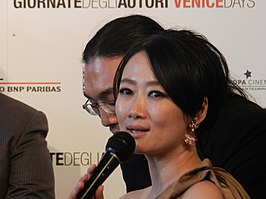 Zhao Tao op het filmfestival van Venetië 2011