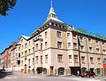 Coin des rues Rautatienkatu et Harjukatu.