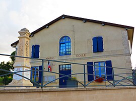 The town hall in Nixéville-Blercourt