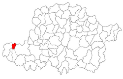 Location of Peregu Mare