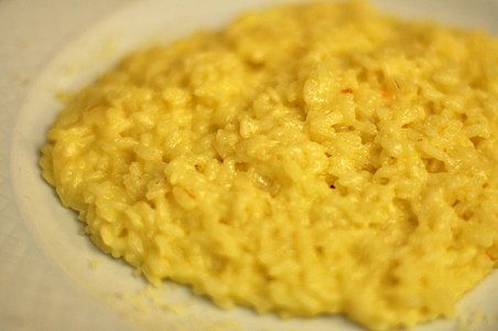 Risotto saffron