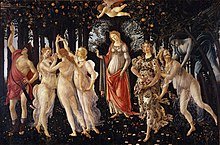 Primavera di Botticelli, Galleria degli Uffizi a Firenze