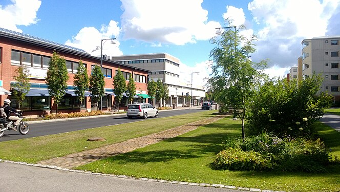 Sankt Karins centrum.