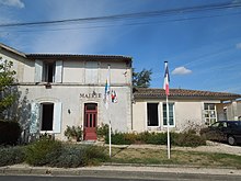 Ang Town Hall sa Saint-Simon-de-Bordes