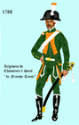 L'uniforme du régiment de chasseurs à cheval Franche-Comté de 1788 à 1789