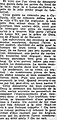 Extrait d'un article du journal L'Ouest-Éclair du 12 janvier 1930 relatant la découverte d'une épave d'un vaisseau du XVIIIe siècle sur la Lieue de Grève près de Lestrevet.