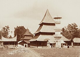 Silih tunggil poto ring Banuhampu, Masjid Padang Lua warsa 1900-an