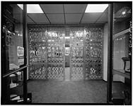 Monel metal gates in the basement