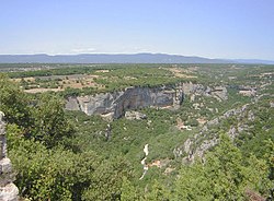 Skyline of Buoux