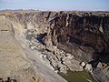 Les chutes en saison sèche.