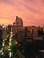 Pôr do sol em Nakano