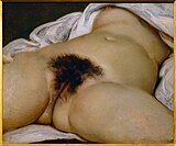 Gustave Courbet, L'Origine du monde, 1866.