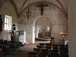 Kumlaby kyrka, interiör