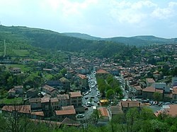 Skyline of Champeix