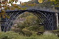 The Iron Bridge in 2003 with its previous grey colour