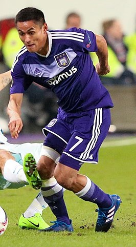 Andy Najar als speler van RSC Anderlecht