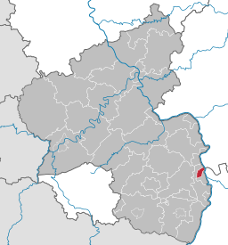 Läget för Frankenthal (Pfalz) i Rheinland-Pfalz