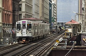 Image illustrative de l’article Ligne rose du métro de Chicago