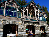 Closeup of 2nd boathouse