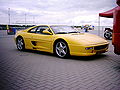 Ferrari F355 F1 Berlinetta (Kupė) . Galinė dalis.