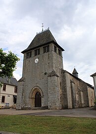 L'église Saint-Sauveur.