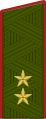 Генера́л-лейтена́нт Generál-leytenánt[43] (Russian Ground Forces)