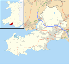 Kittle is located in Swansea