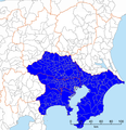 Una metrópolis, tres prefecturas, población 34.9 millones de personas (2008).