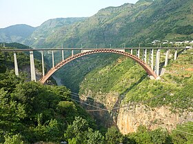 水紅線北盤江大橋