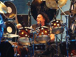 Vinny Appice egy Heaven and Hell-koncerten.