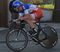 Sylvain Chavanel, septième de l'étape.