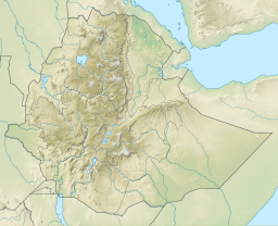 Location of Lake Chamo in Ethiopia.