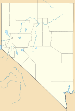 Rhyolite is in southwestern Nevada near the California border.