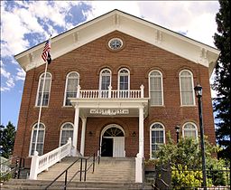 Madison County Courthouse i Virginia City.