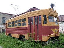 KTM-KTP-1 tram in Arkhangelsk.jpg