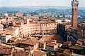 Piazza del Campo e Siena