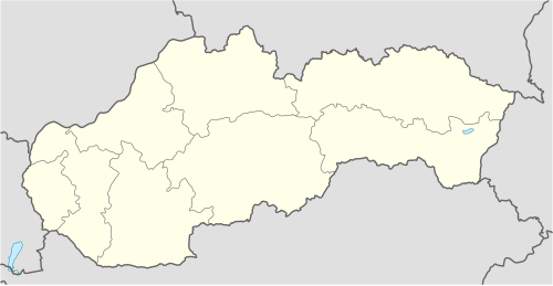 1993–94 Slovak Superliga is located in Slovakia