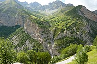 Hangend dal van Aiglière in de Franse Zee-Alpen