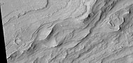 Close view of layers, as seen by HiRISE under HiWish program