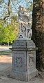 Statue de Narcisse originellement sculptée par Gabriel de Grupello, détruite, puis reproduite par Albert Desenfans.