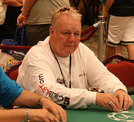 Hamilton tijdens de Aruba Poker Classic 2007