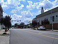 Intersection of Jefferson Street and Washington Street (central business district) in Greenfield