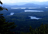 Long Pond Mountain View - St. Regis Canoe Area