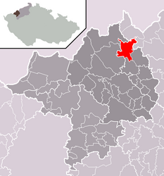 Boleboř – Mappa