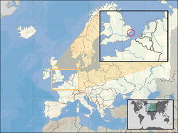 Location of Principality of Sealand