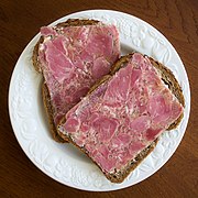 Head cheese with bread