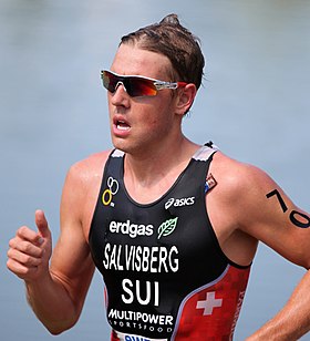 Andrea Salvisberg beim Triathlon World Cup in Tiszaújváros, 2011